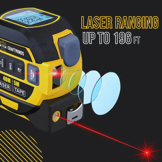 3 In 1 Laser Tape Measure